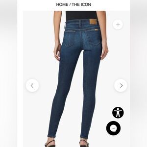 Joe’s Mid rise skinny ankle jeans